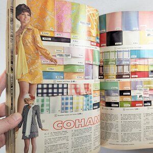 1970 Sears spring / summer fashion catalogue COVER MISSING, scrapbooking supply